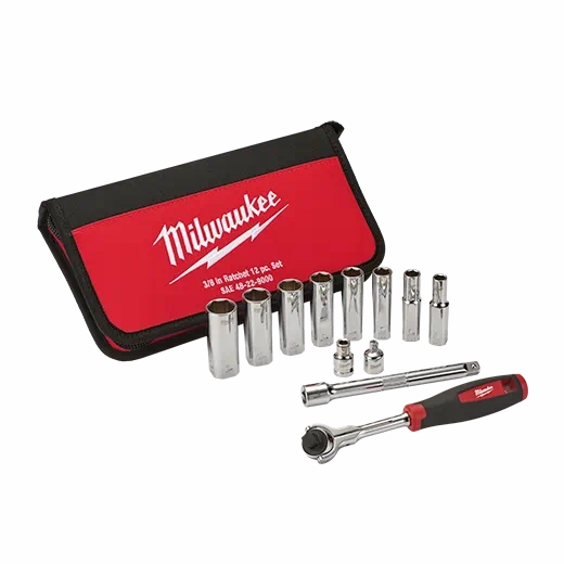 12pc 3/8 In. Drive Sae Socket Set