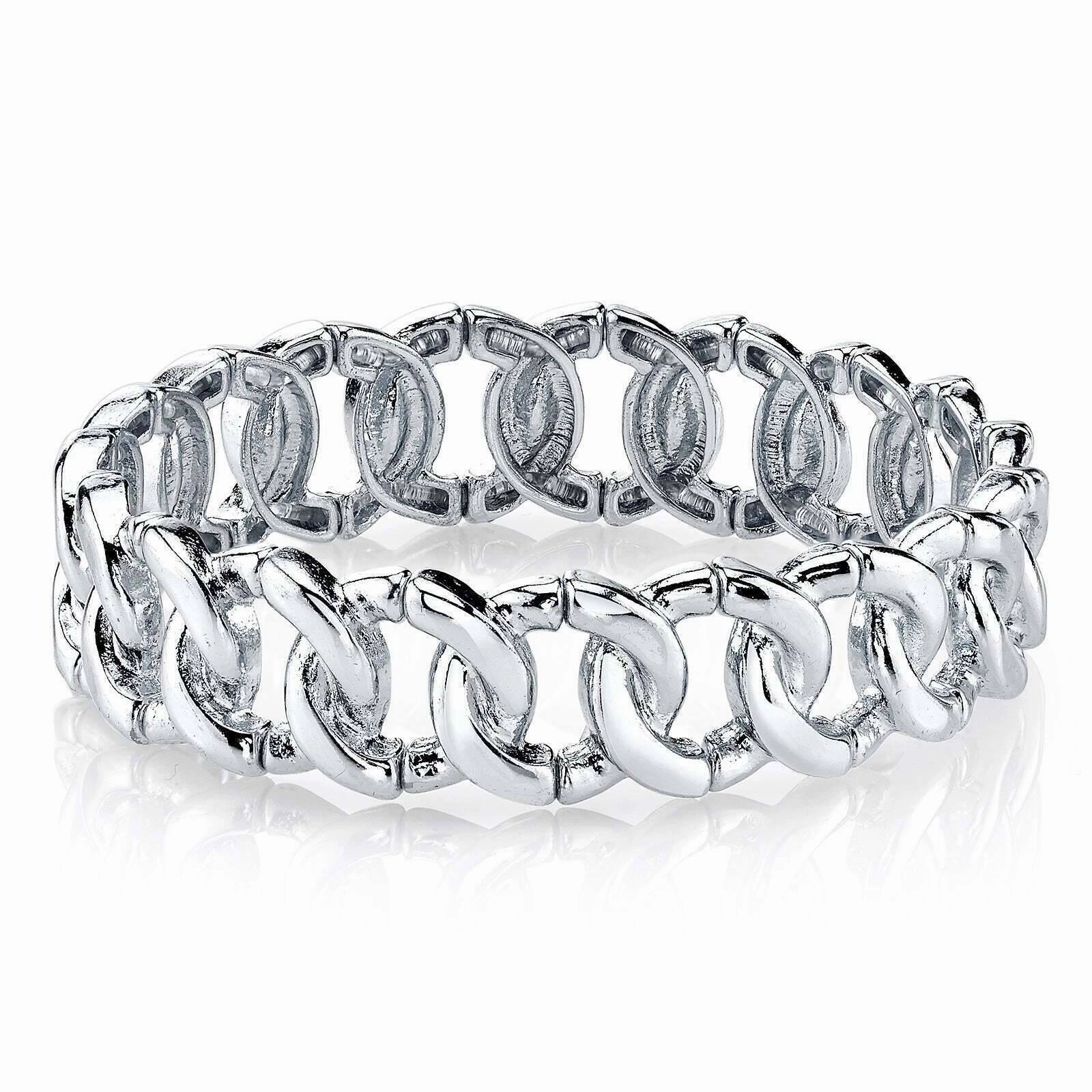 2028 Jewelry Modern Link Stretch Link Bracelet