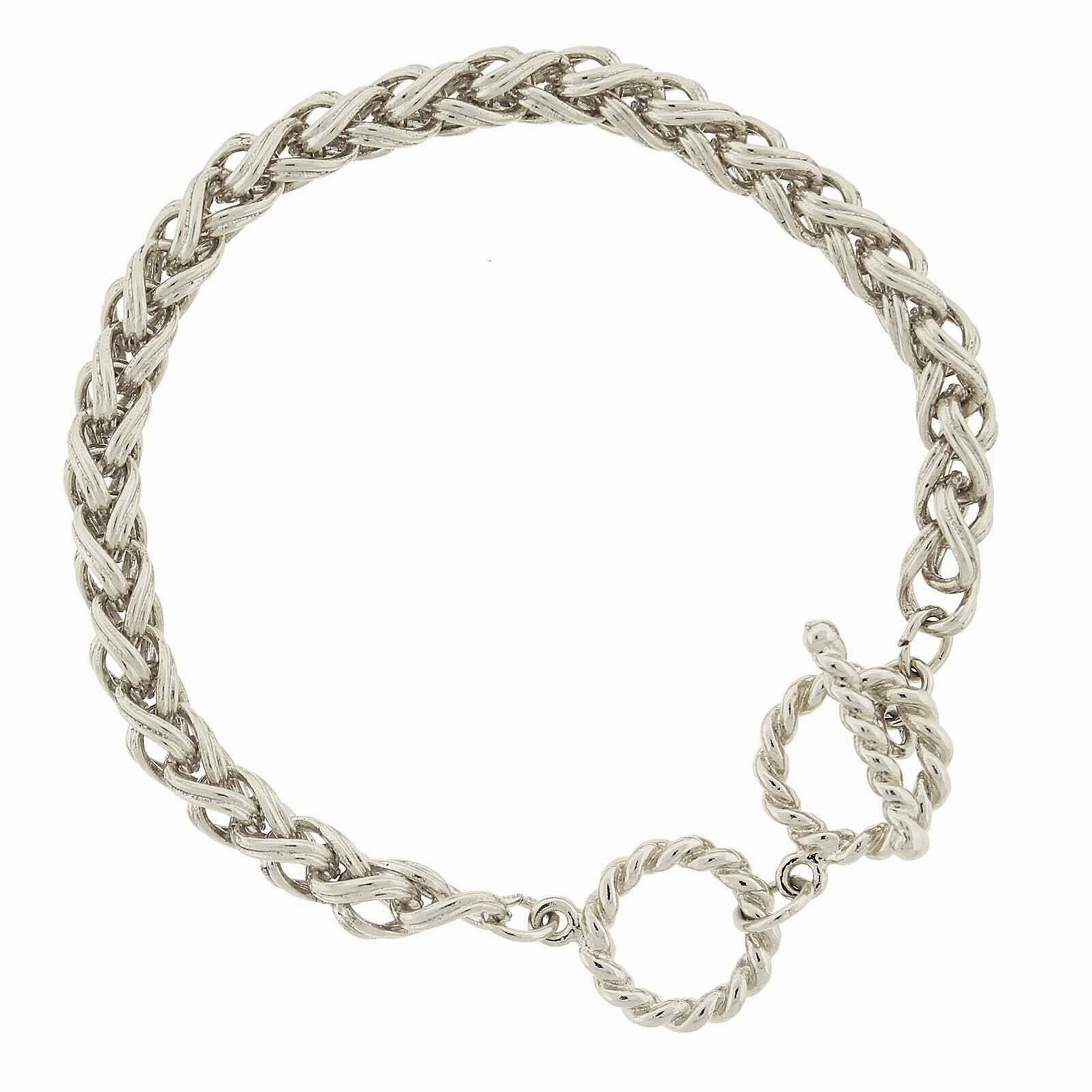 2028 Jewelry Ponytail Chain Toggle Bracelet