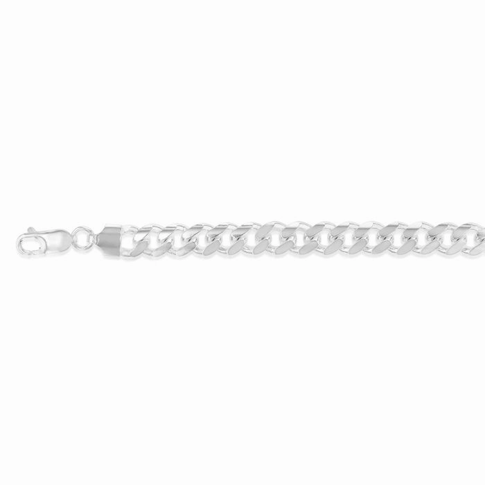 21cm Sterling Silver Curb Bracelet