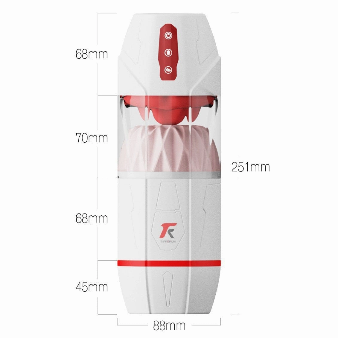 3 In 1 Detachable Fully Automatic Tongue Licking Suction Vibration Male Stroker