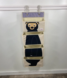 3 Sprouts Hanging Wall Organizer, Bear