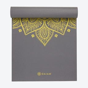 6mm Premium Yoga Mat. Citron Sundial