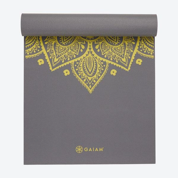 6mm Premium Yoga Mat. Citron Sundial