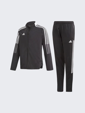 Adidas Tiro Gs Football Suit Black