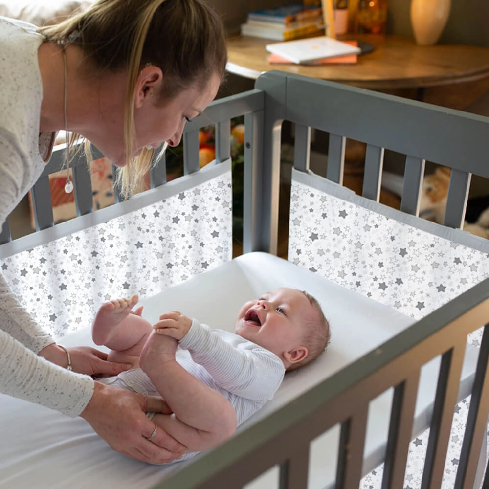 Airwrap Cot Liner Muslin 4 Sides