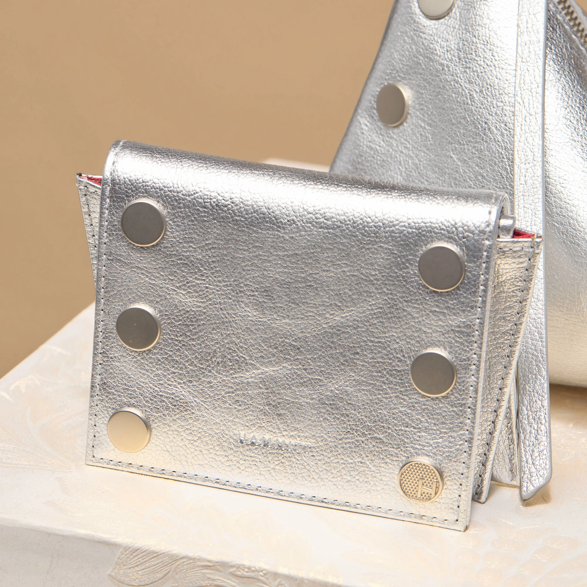 Allen Wallet | Sidewalk Silver/Brushed Silver