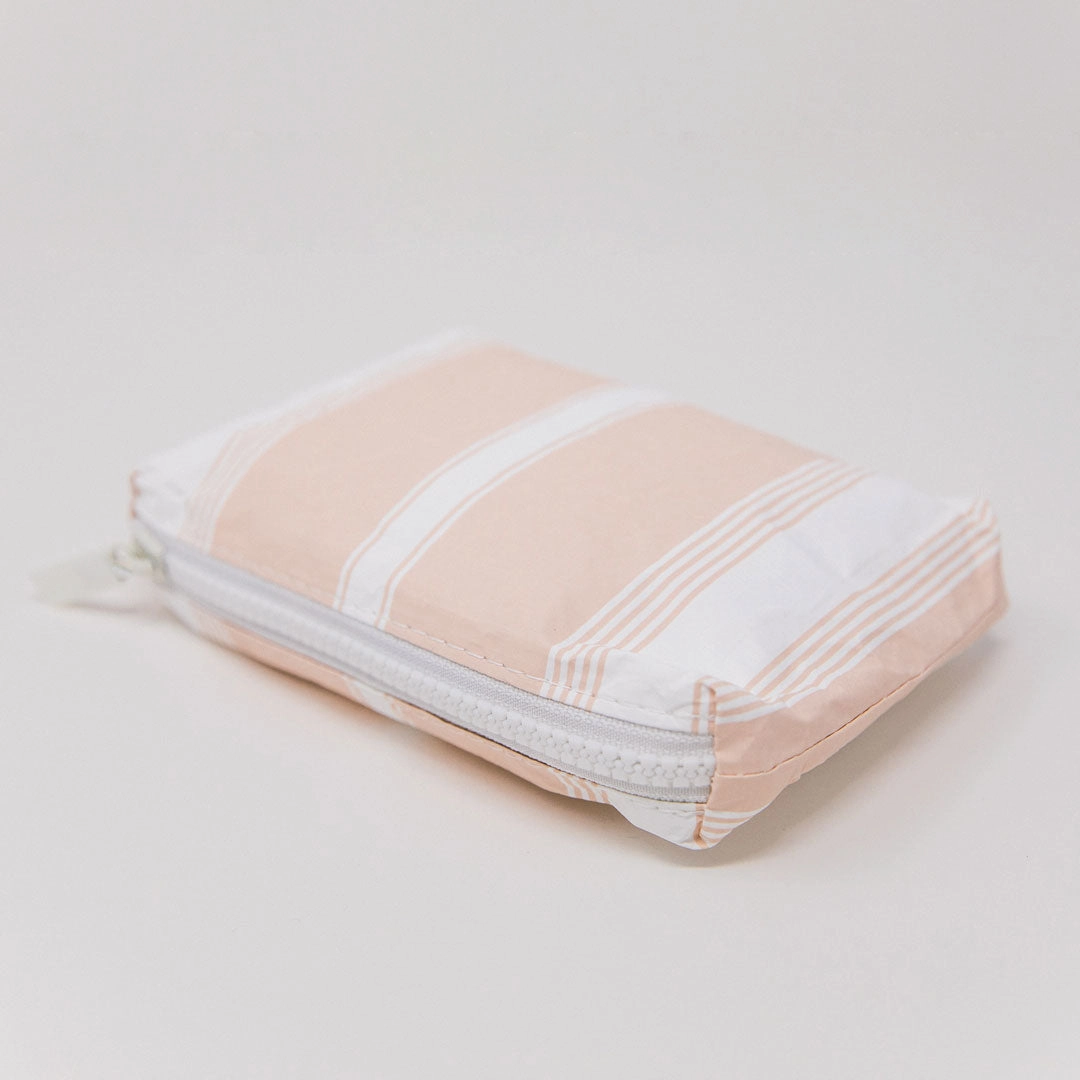 Aloha Mini Linen Stripe Pouch