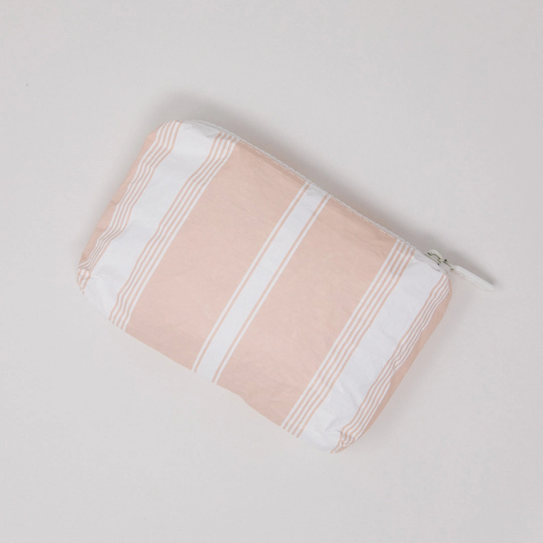 Aloha Mini Linen Stripe Pouch