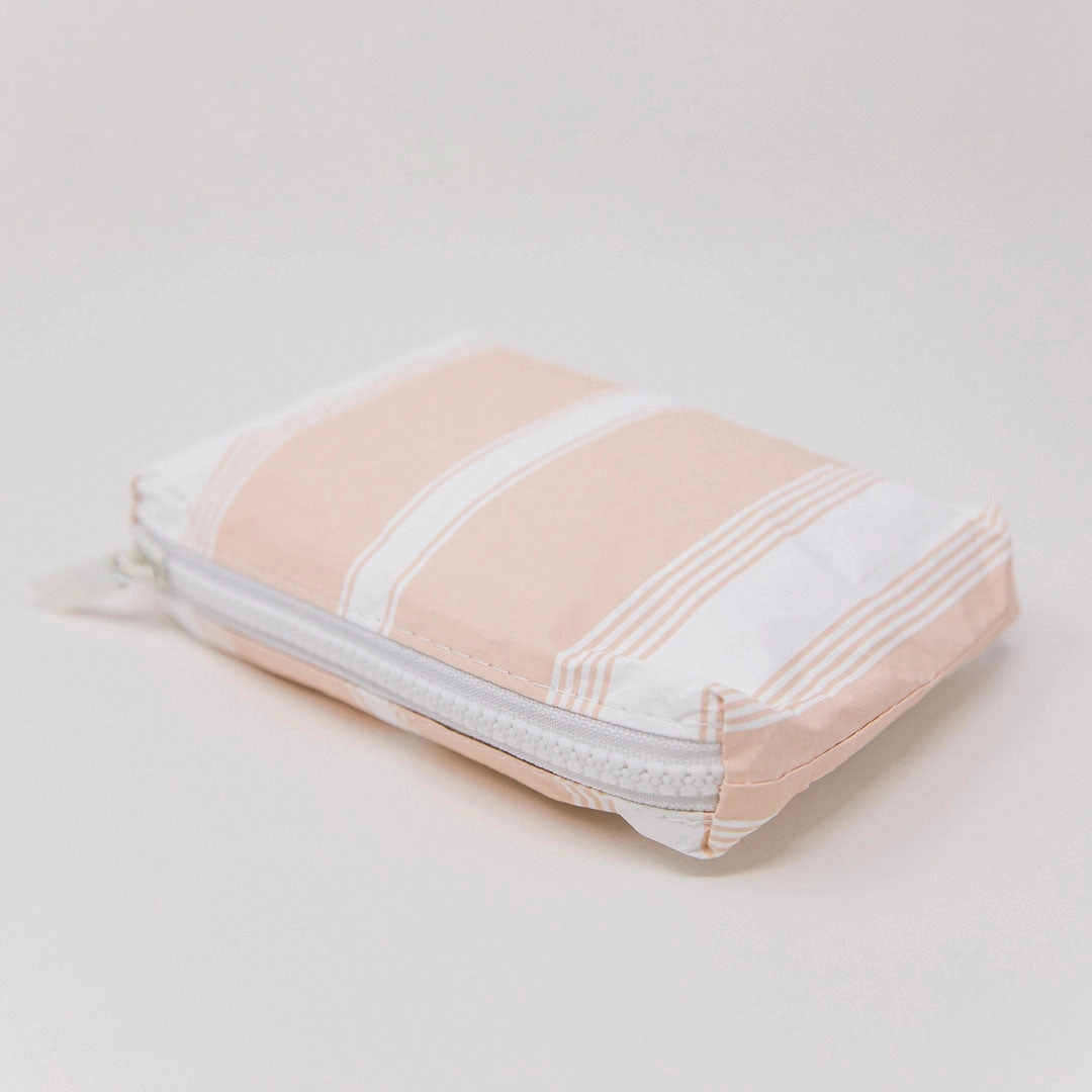 Aloha Mini Linen Stripe Pouch