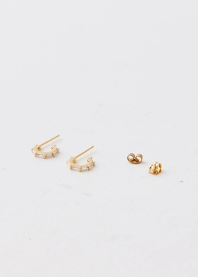 Angie Mini-Hoop Earrings