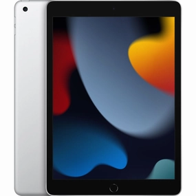 Apple iPad 9th Gen 64GB Silver Wi-Fi MK2L3LL/A (Latest Model)