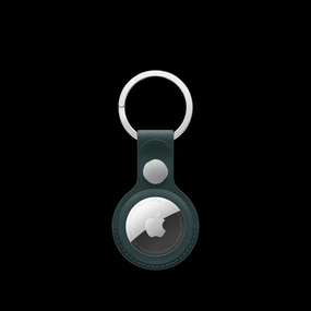 Apple MA7J4ZM/A AirTag FineWoven Key Ring - Dark Green
