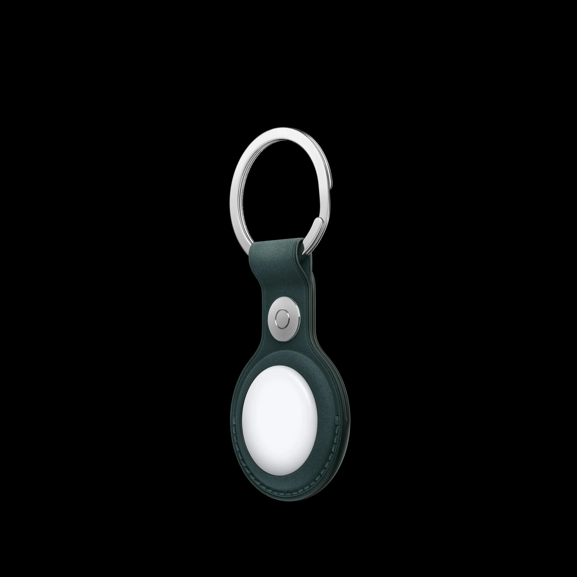 Apple MA7J4ZM/A AirTag FineWoven Key Ring - Dark Green