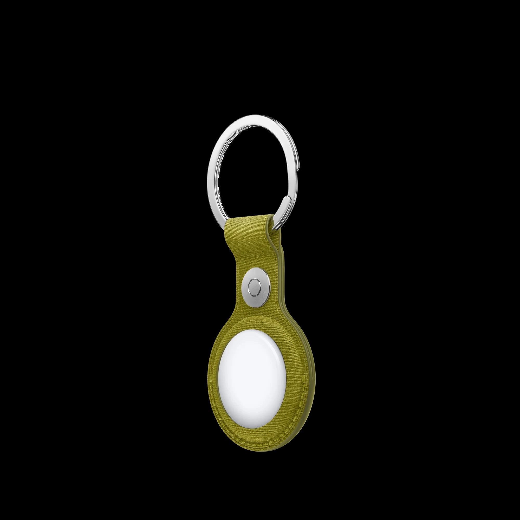 Apple MA7L4ZM/A AirTag FineWoven Key Ring - Chartreuse