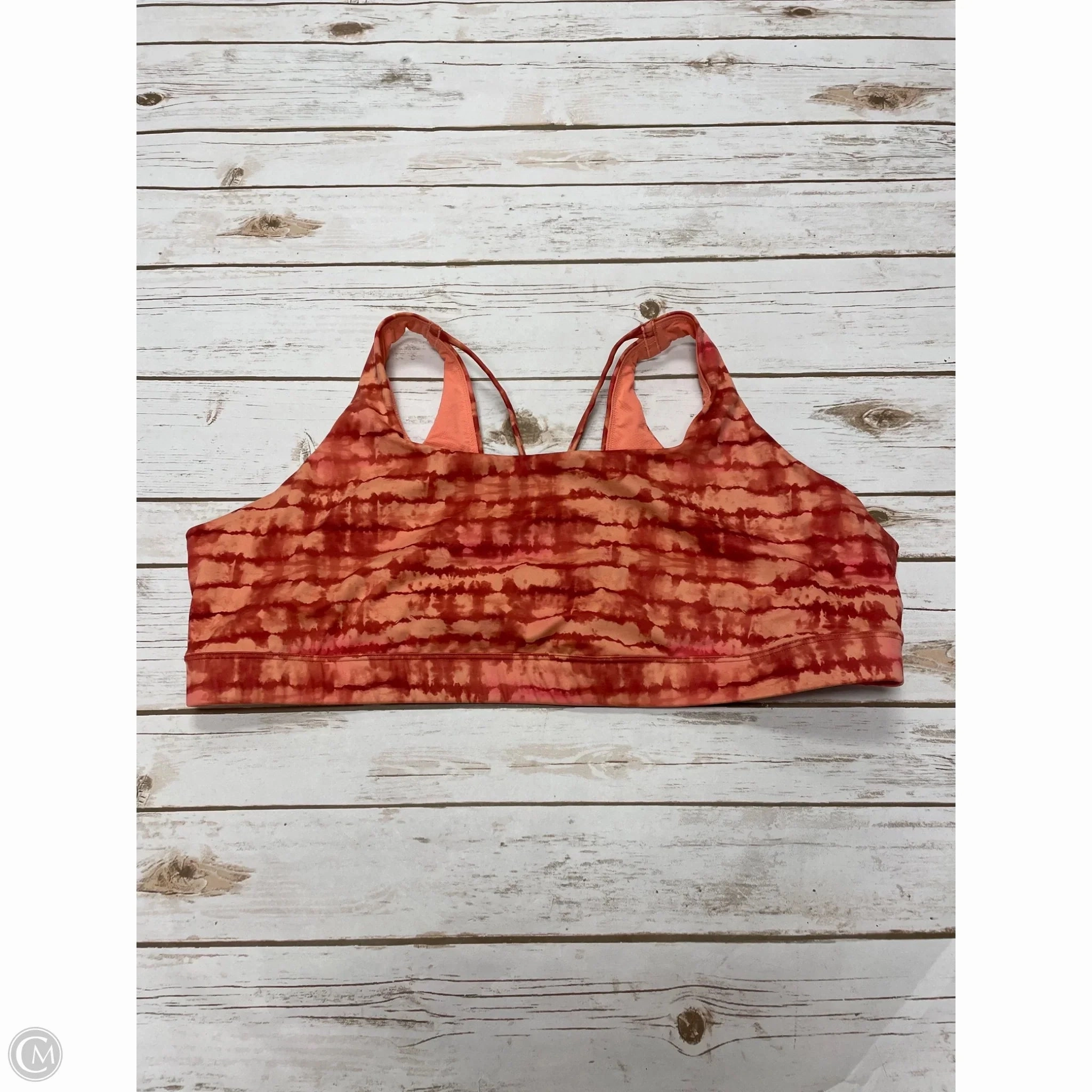 Athletic Bra By Athleta In Orange. Size: 3x