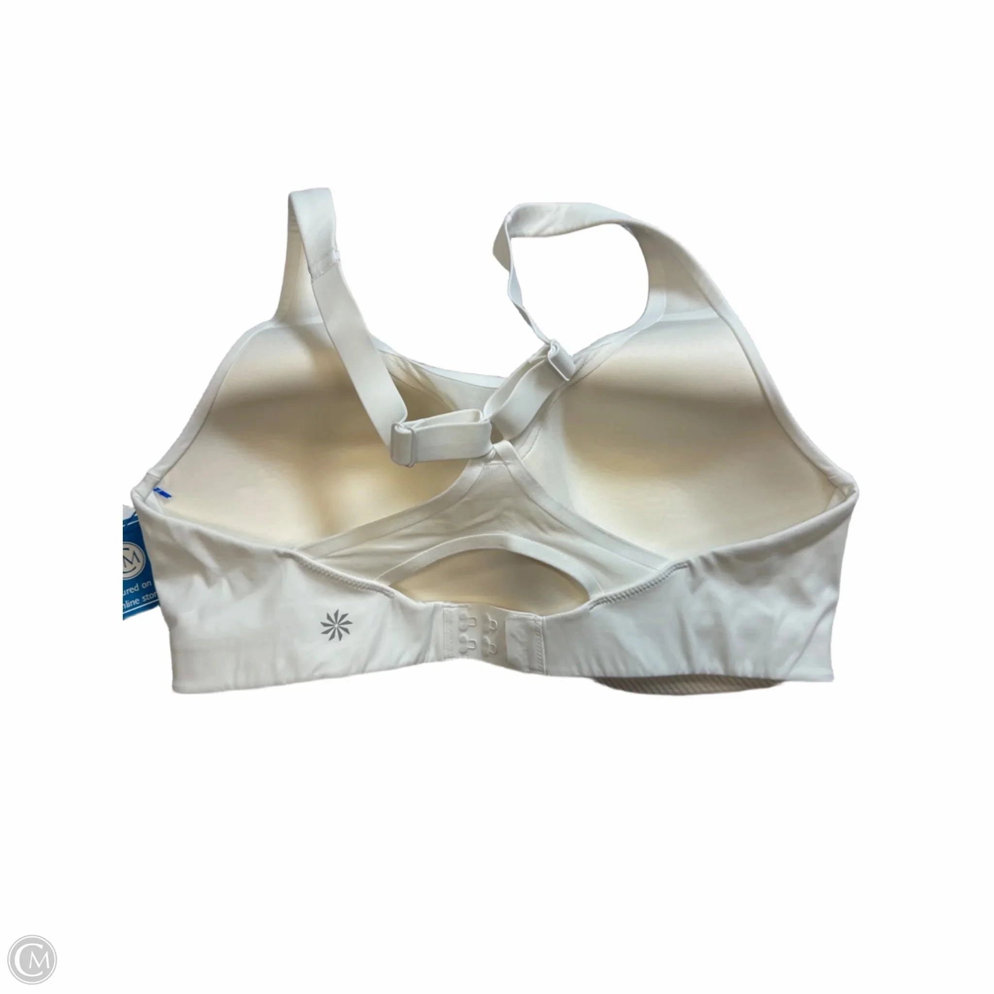 Athletic Bra By Athleta In White. Size: M