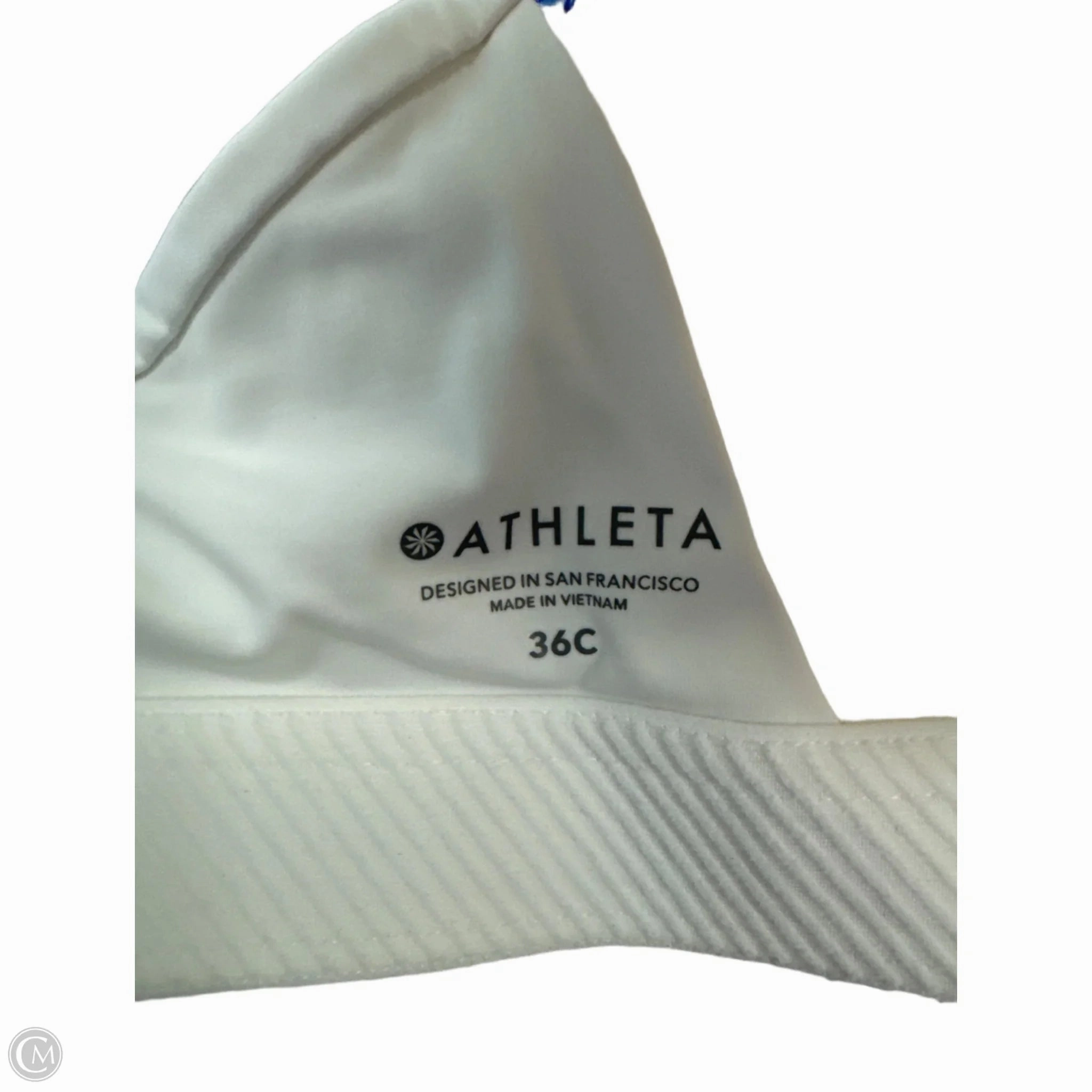 Athletic Bra By Athleta In White. Size: M