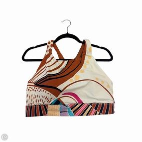 Athletic Bra By Calia In Cream & Orange. Size: L