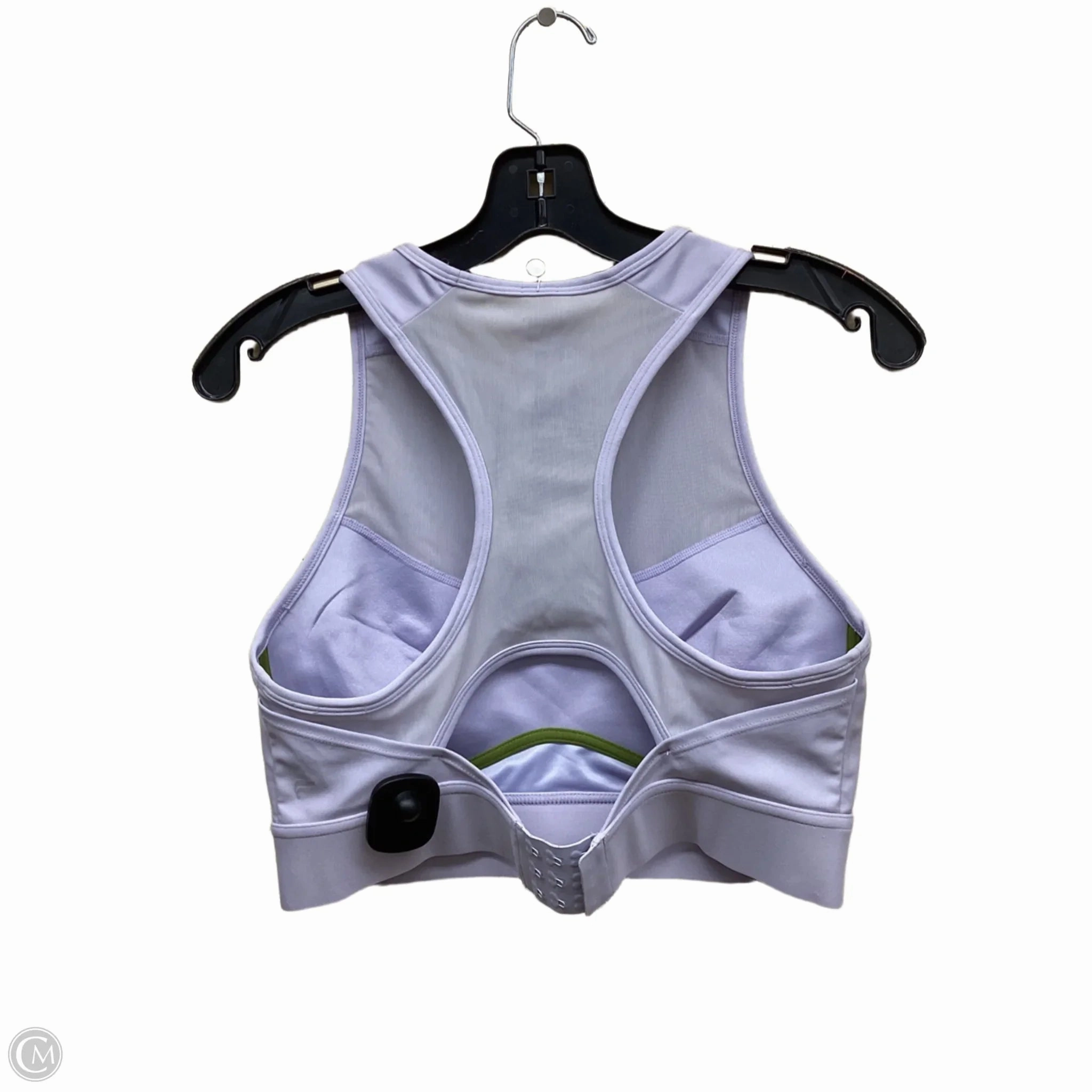 Athletic Bra By Fabletics In Green & Purple. Size: L