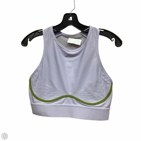 Athletic Bra By Fabletics In Green & Purple. Size: L