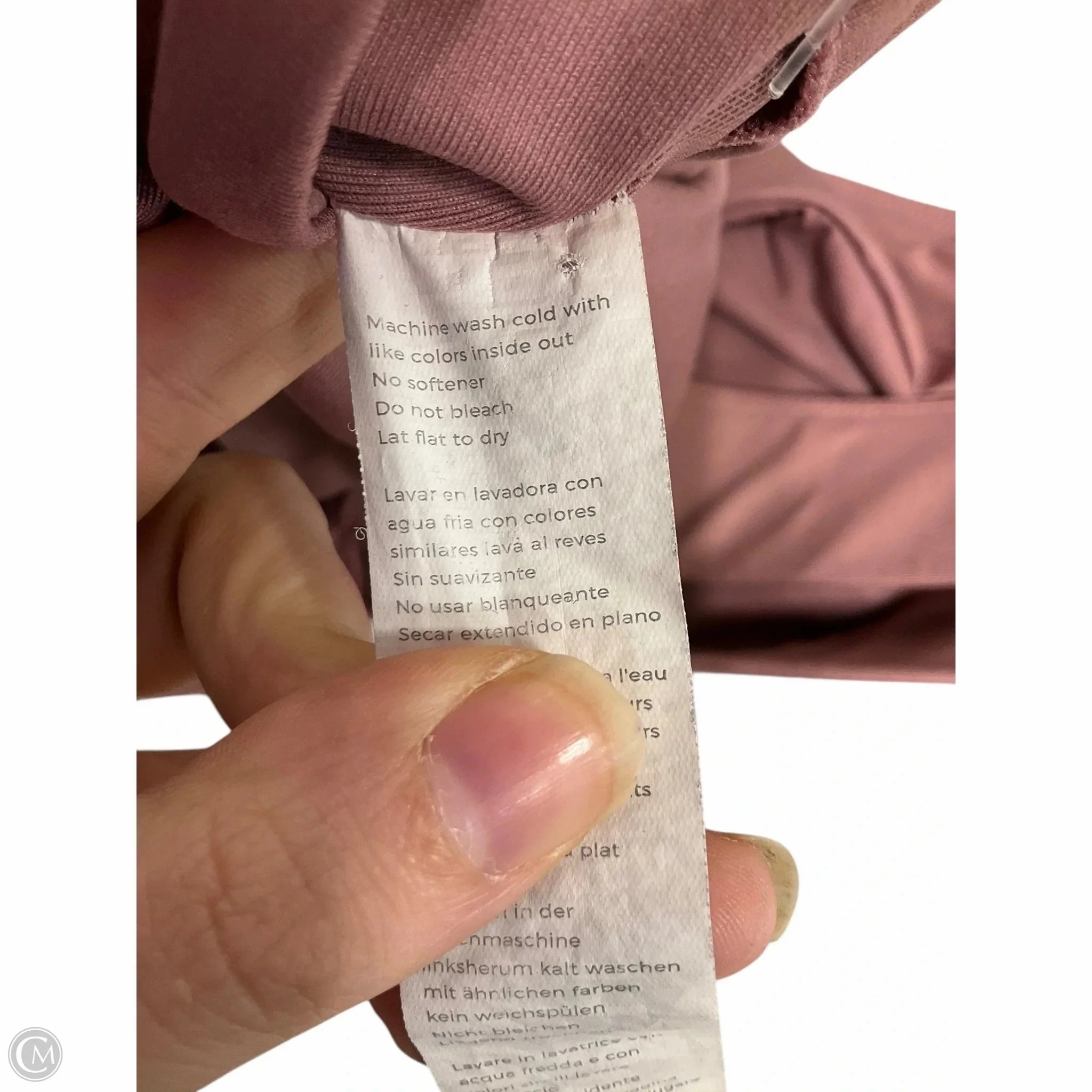 Athletic Bra By Fabletics In Pink. Size: 3x