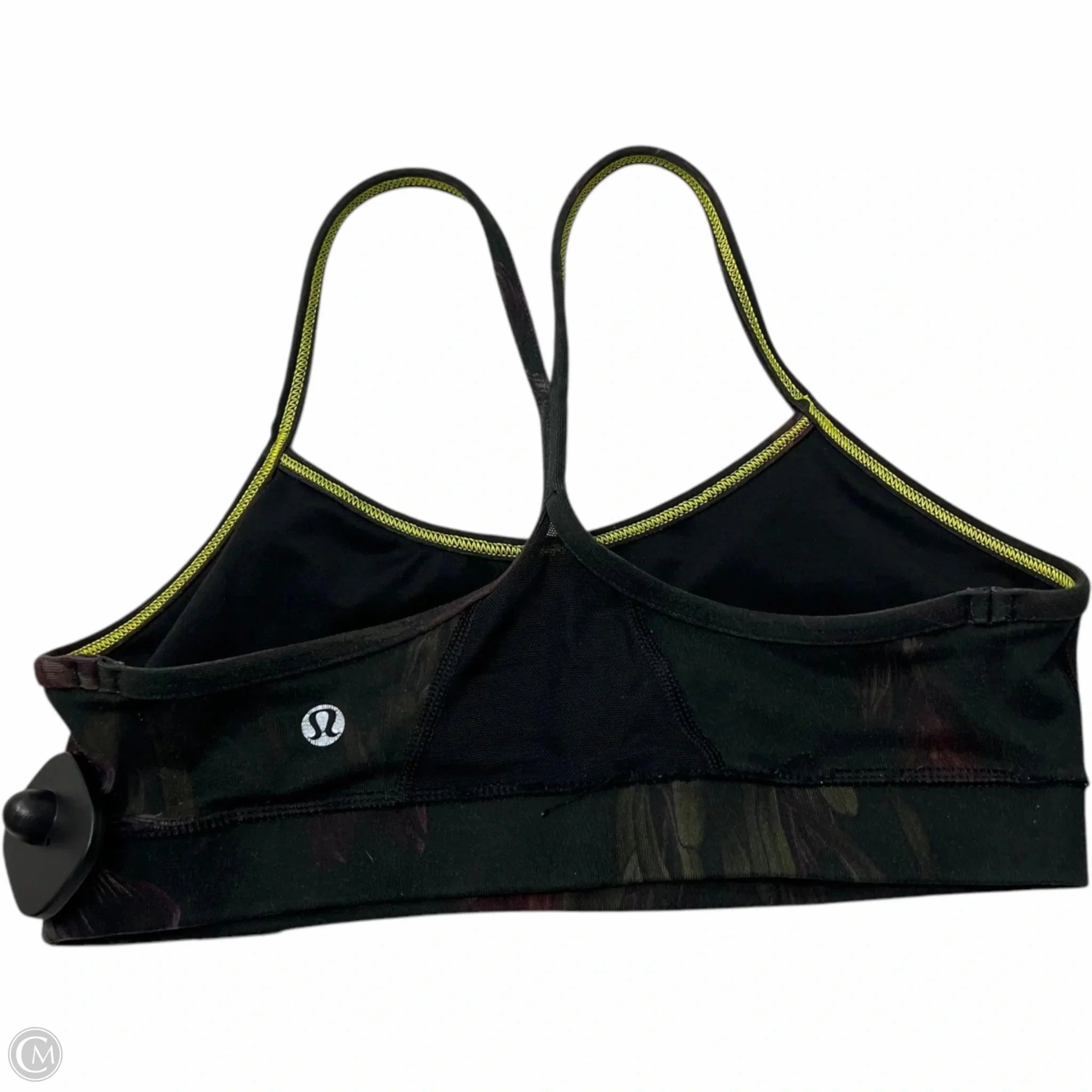 Athletic Bra By Lululemon In Green & Purple. Size: M