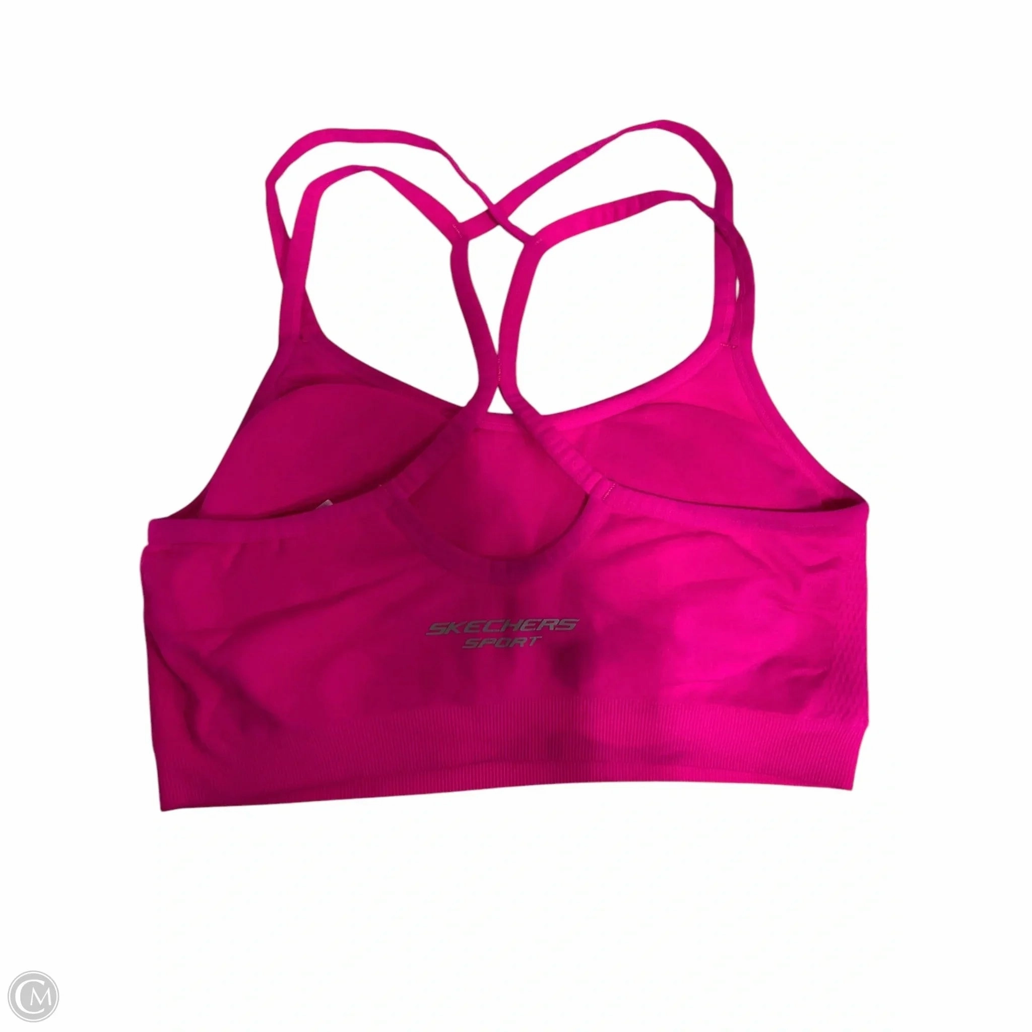 Athletic Bra By Skechers In Pink. Size: M