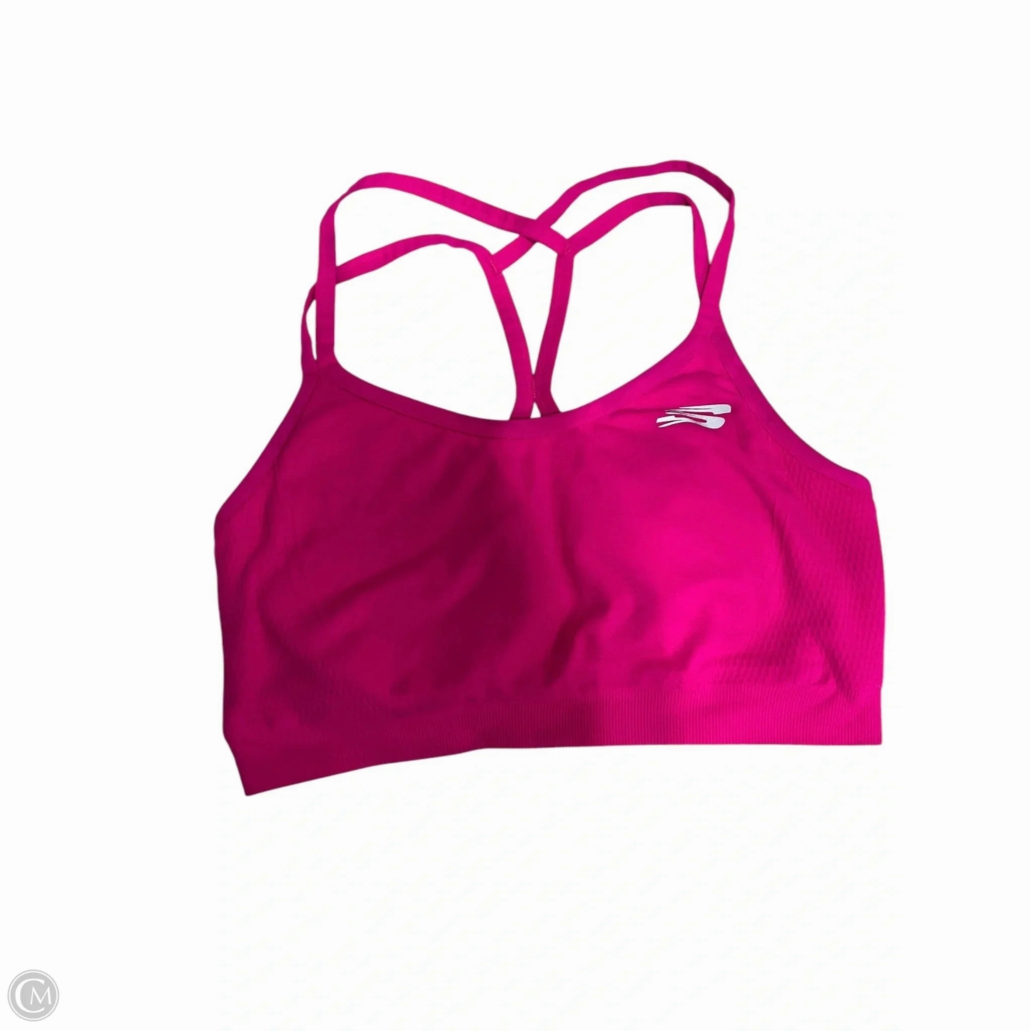 Athletic Bra By Skechers In Pink. Size: M