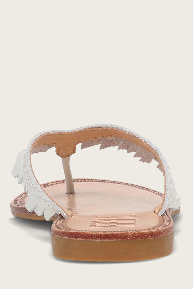 Ava Fringe Sandal - Pre-Loved