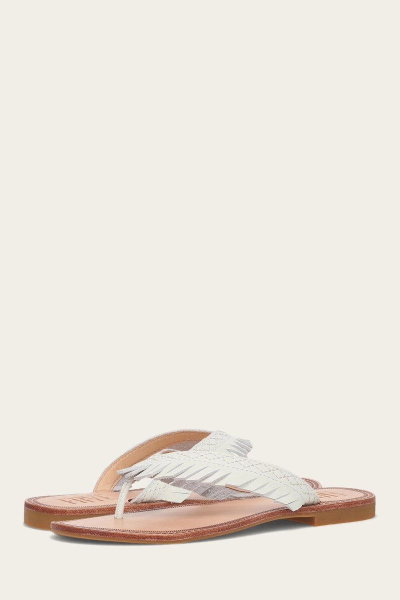 Ava Fringe Sandal - Pre-Loved
