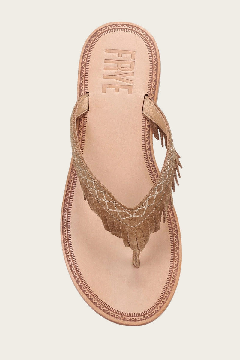 Ava Fringe Sandal - Pre-Loved