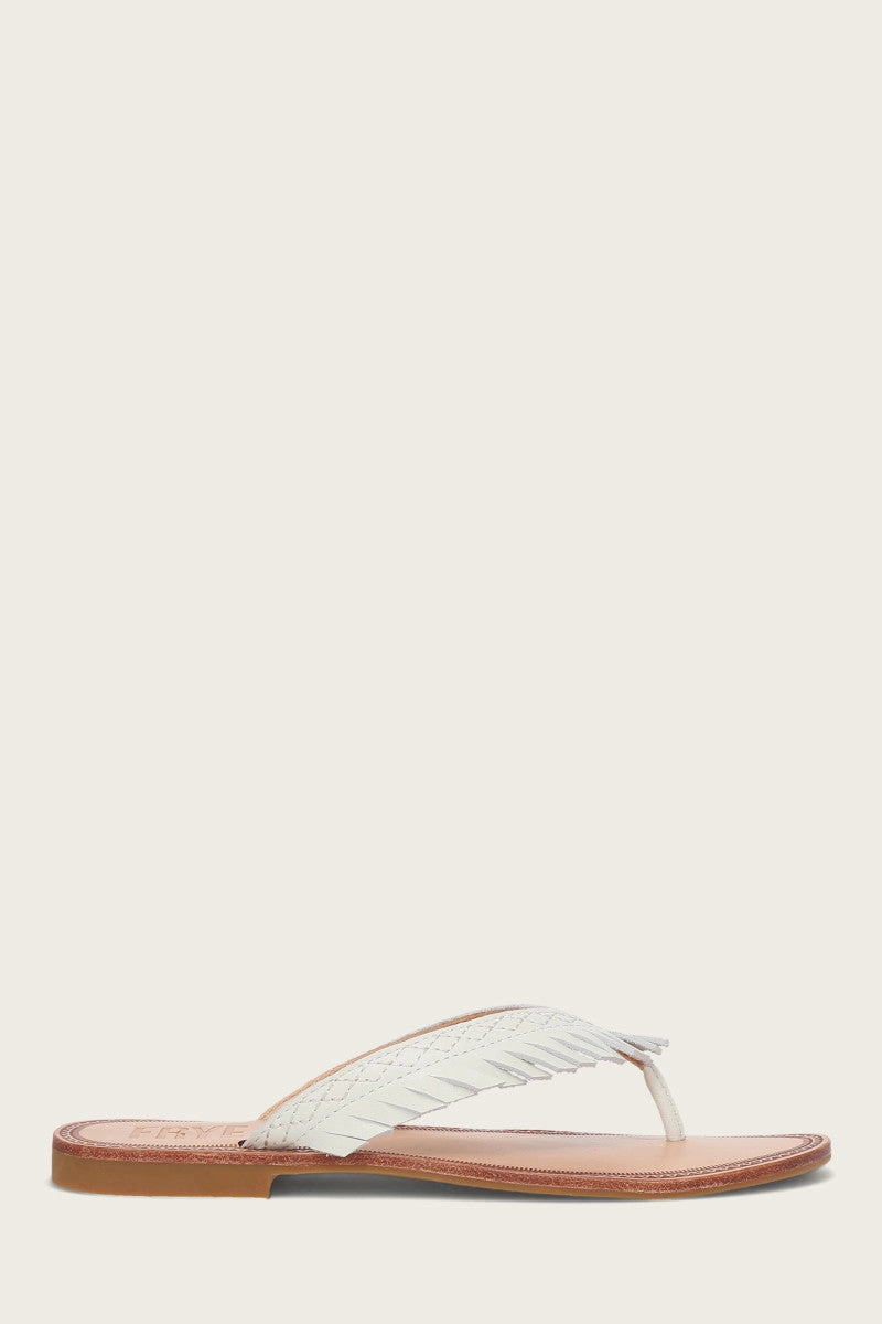 Ava Fringe Sandal - Pre-Loved