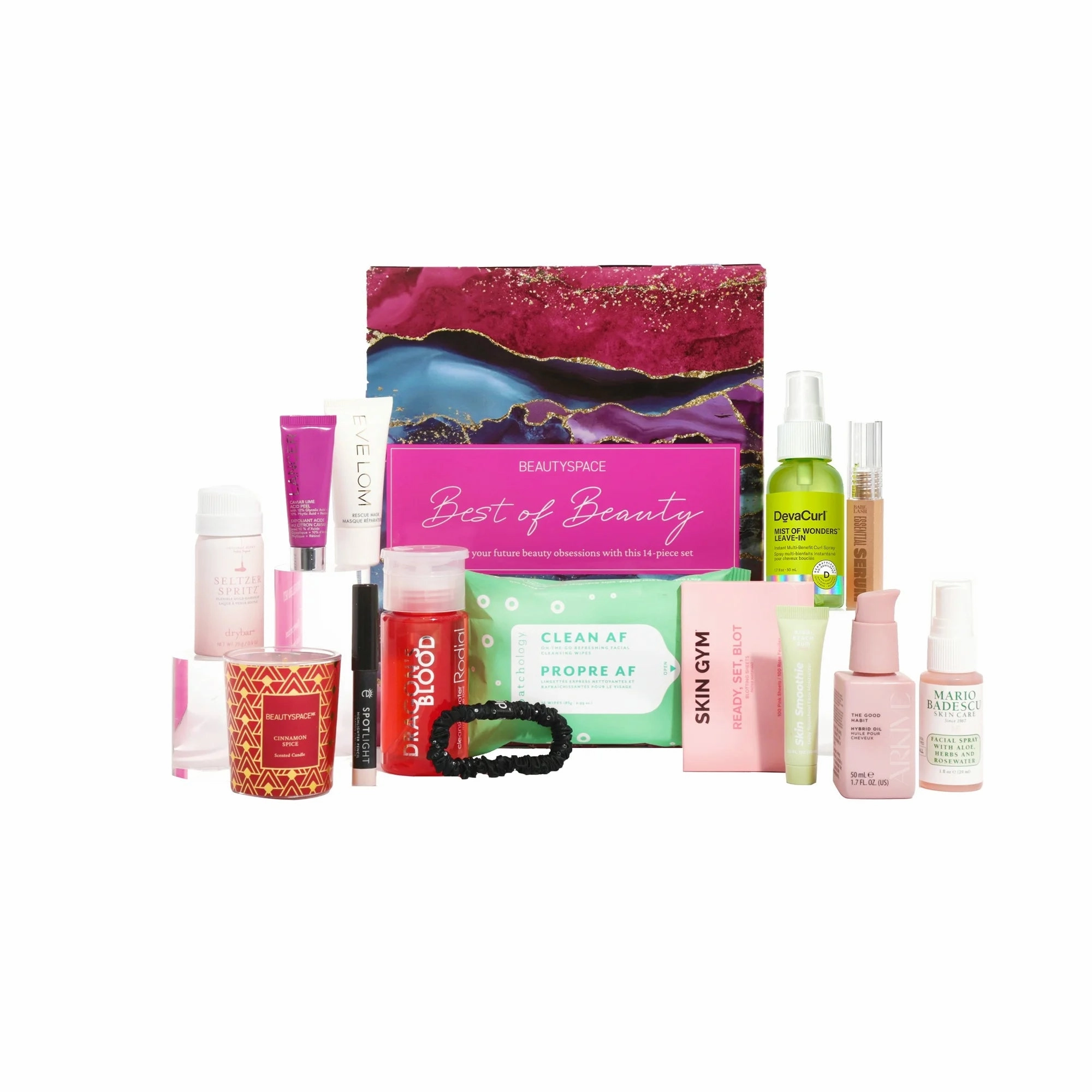 BEAUTYSPACENK BOB2024 Best of Beauty 2024 Advent Calendar Holiday Gift Set, 14 Piece Set