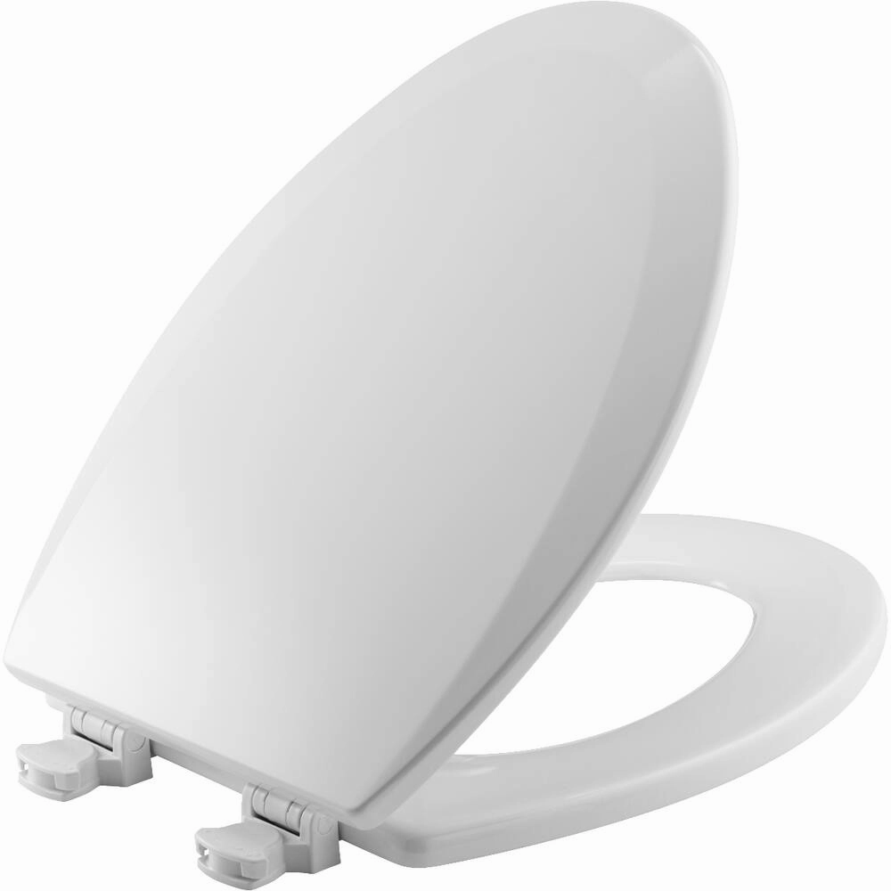Bemis 7B1500EC 390 Molded Wood Elongated Toilet Seat, White