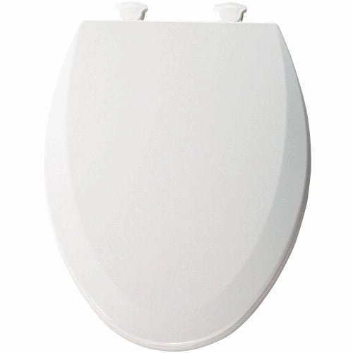 Bemis 7B1500EC 390 Molded Wood Elongated Toilet Seat, White