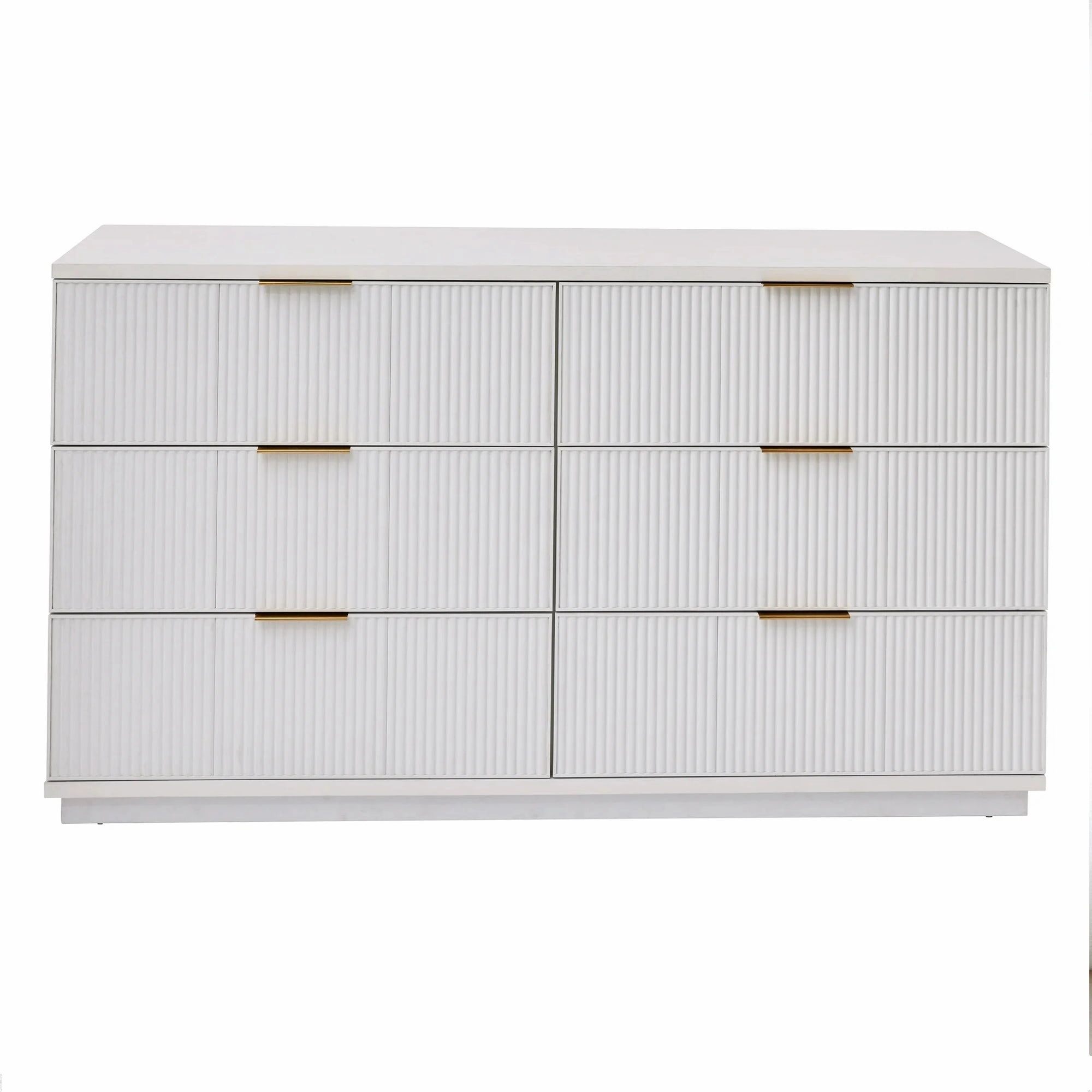 Better Homes and Gardens BHS436249972055 Lillian 6 Drawer Dresser, White