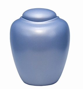 Biodegradable Oceane Burial Urn - Aqua Blue
