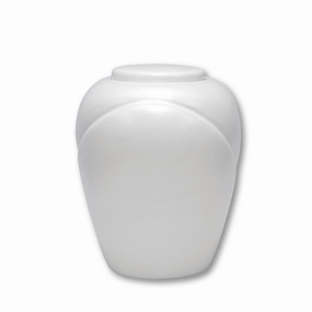 Biodegradable Oceane Burial Urn - Traditional Pearl