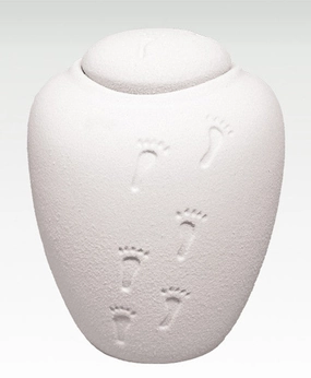Biodegradable Oceane Burial Urn - White Quartz Sand