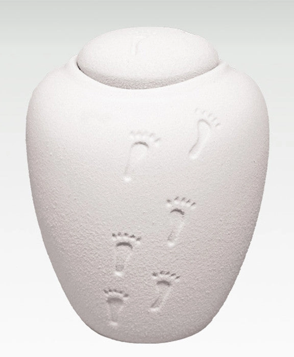 Biodegradable Oceane Burial Urn - White Quartz Sand
