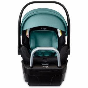 Britax E1C993X Willow S Infant Car Seat with Alpine Base, Rear Facing, ClickTight Technology, Jade Onyx