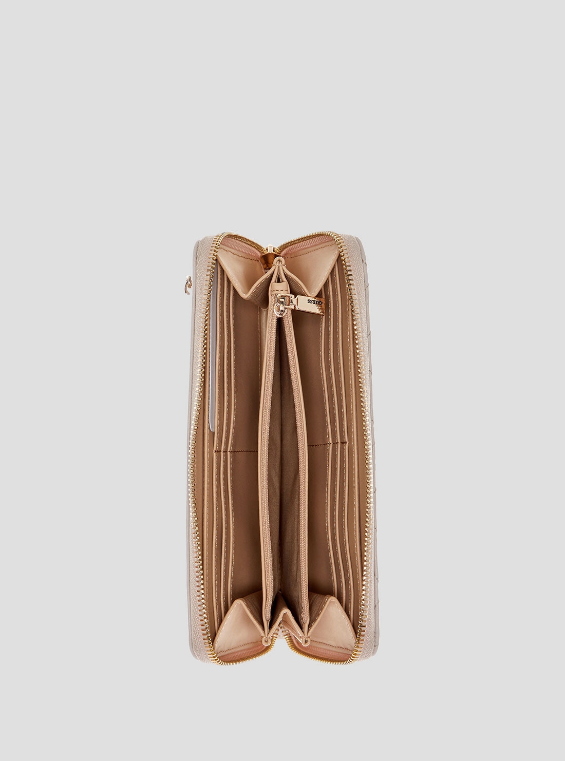 Brown Laurel Large Wallet