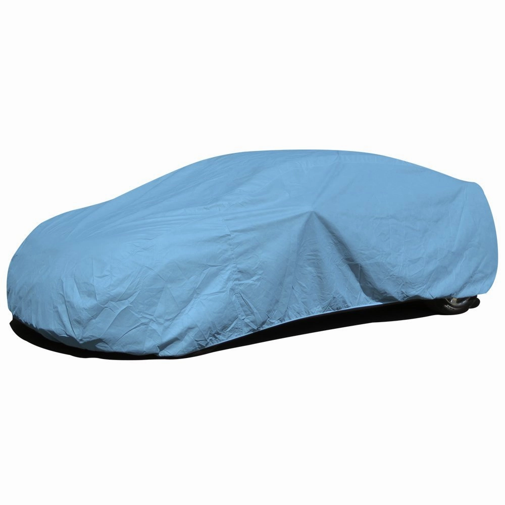 Budge D-4 Duro Car Cover Fits Sedans up to 228 inches - (Polypropylene, Blue)