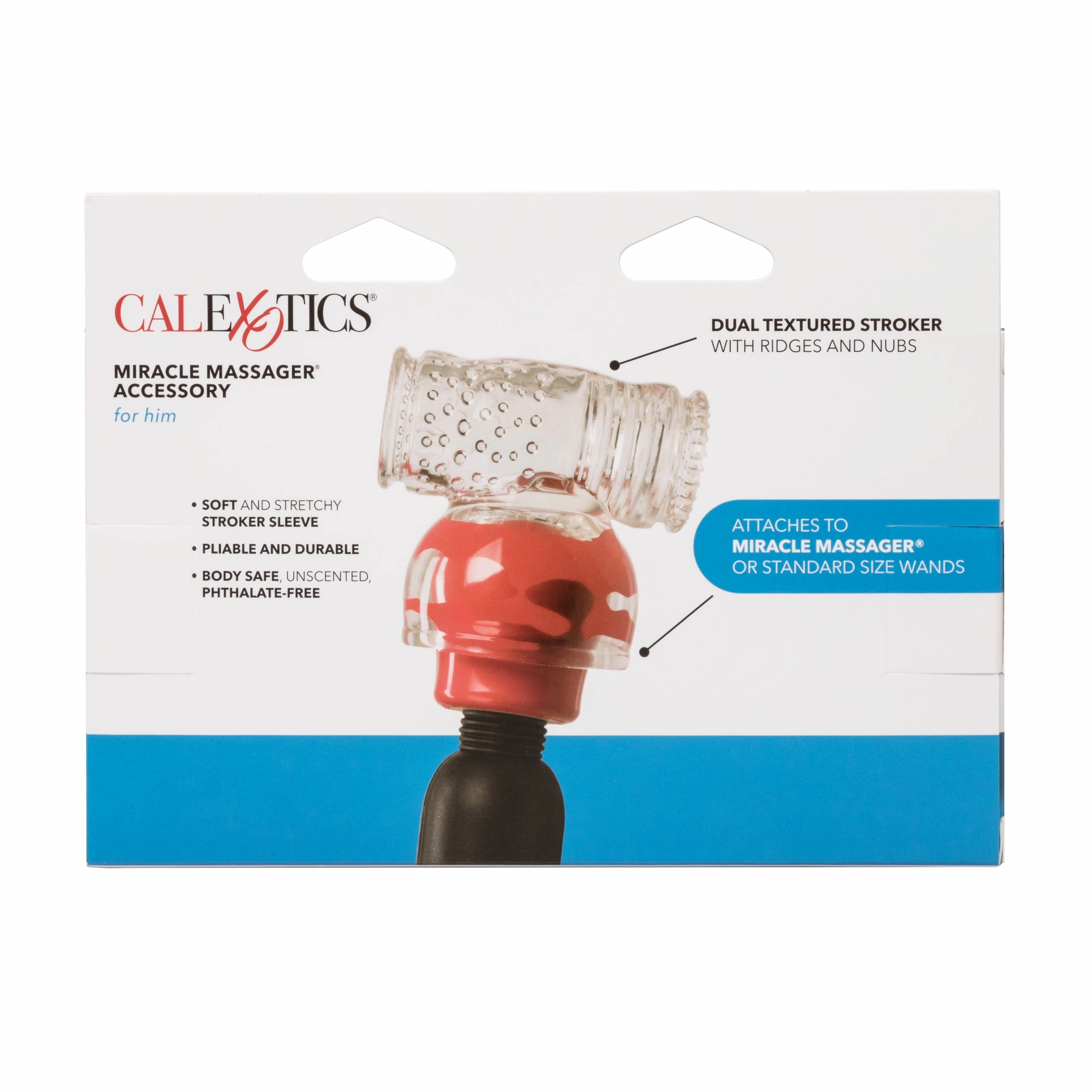 California Exotics - Miracle Massager Accessory For Him (Clear)
