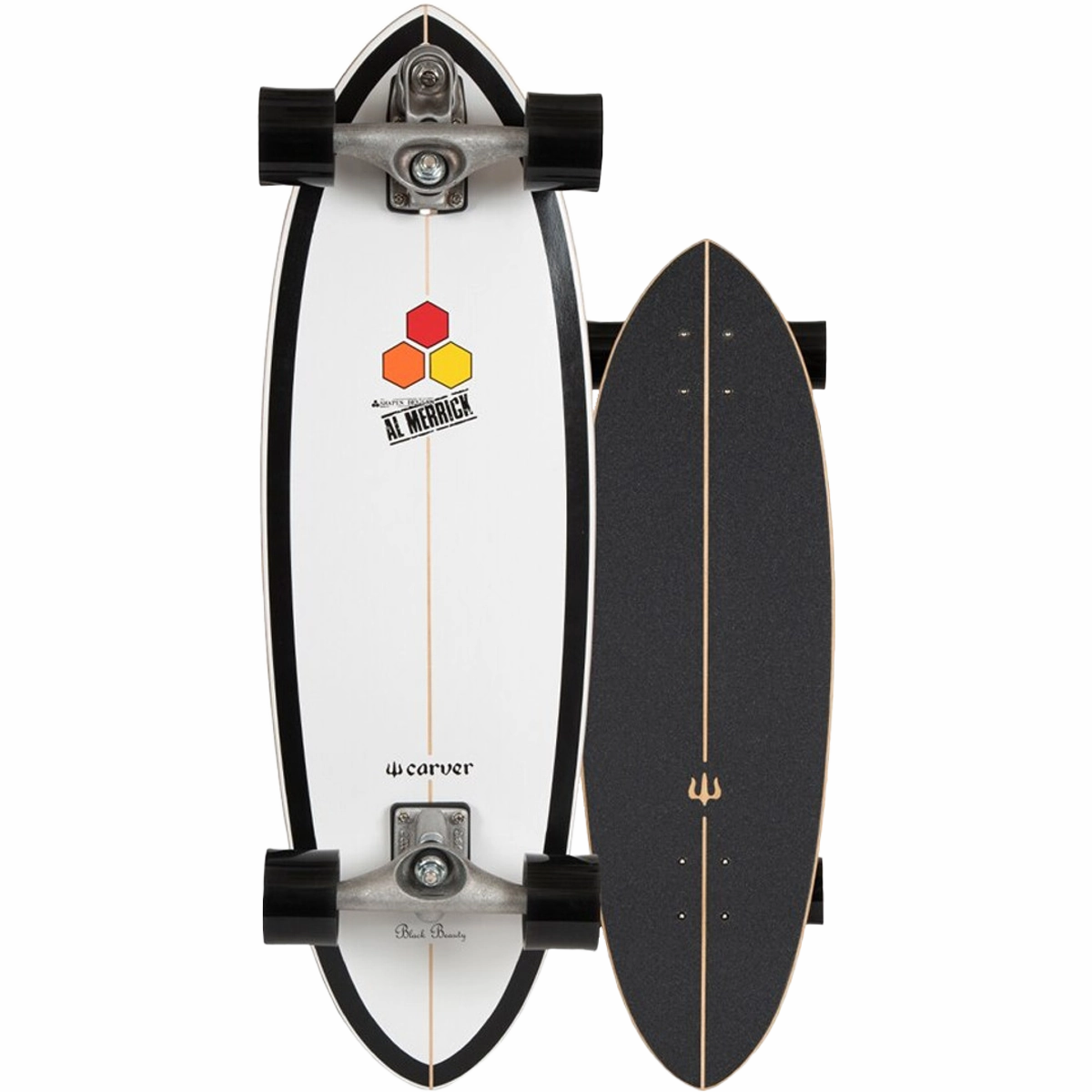 Channel Islands Black Beauty 31.75" Surfskate C7 Complete