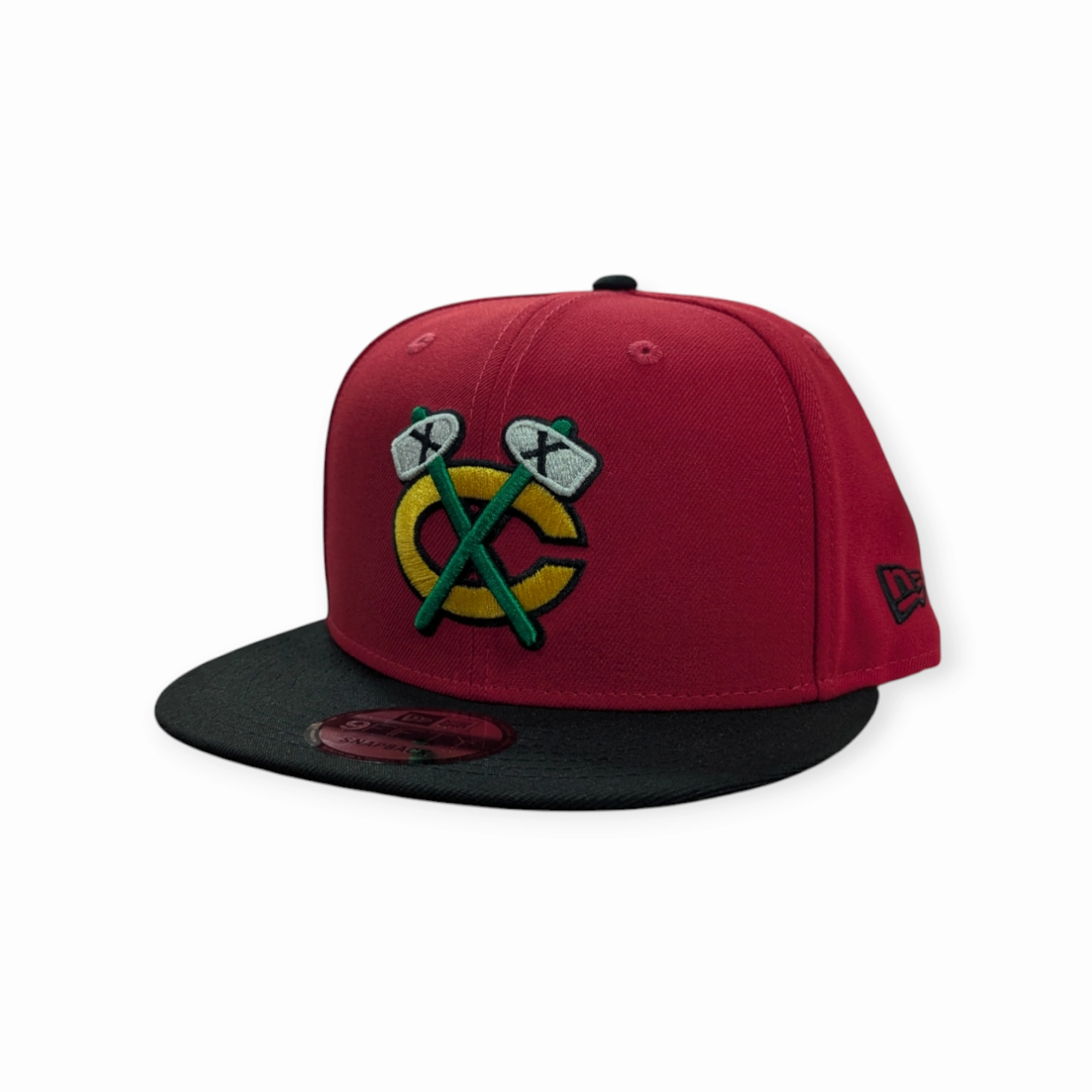 Chicago Blackhawks New Era Red/Black 2025 Winter Classic 9FIFTY Adjustable Snapback Hat