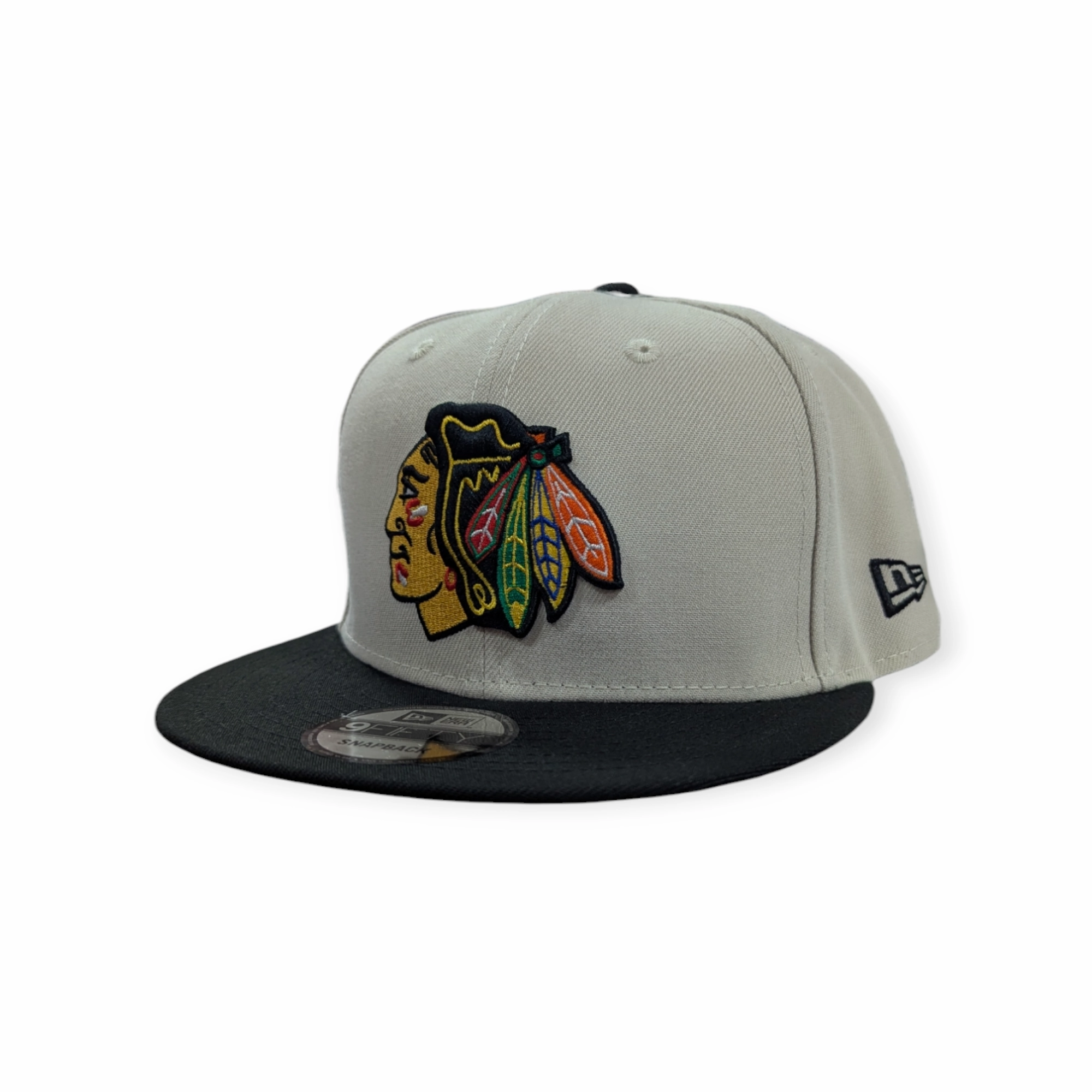 Chicago Blackhawks New Era Stone/Black 2025 Winter Classic 9FIFTY Adjustable Snapback Hat