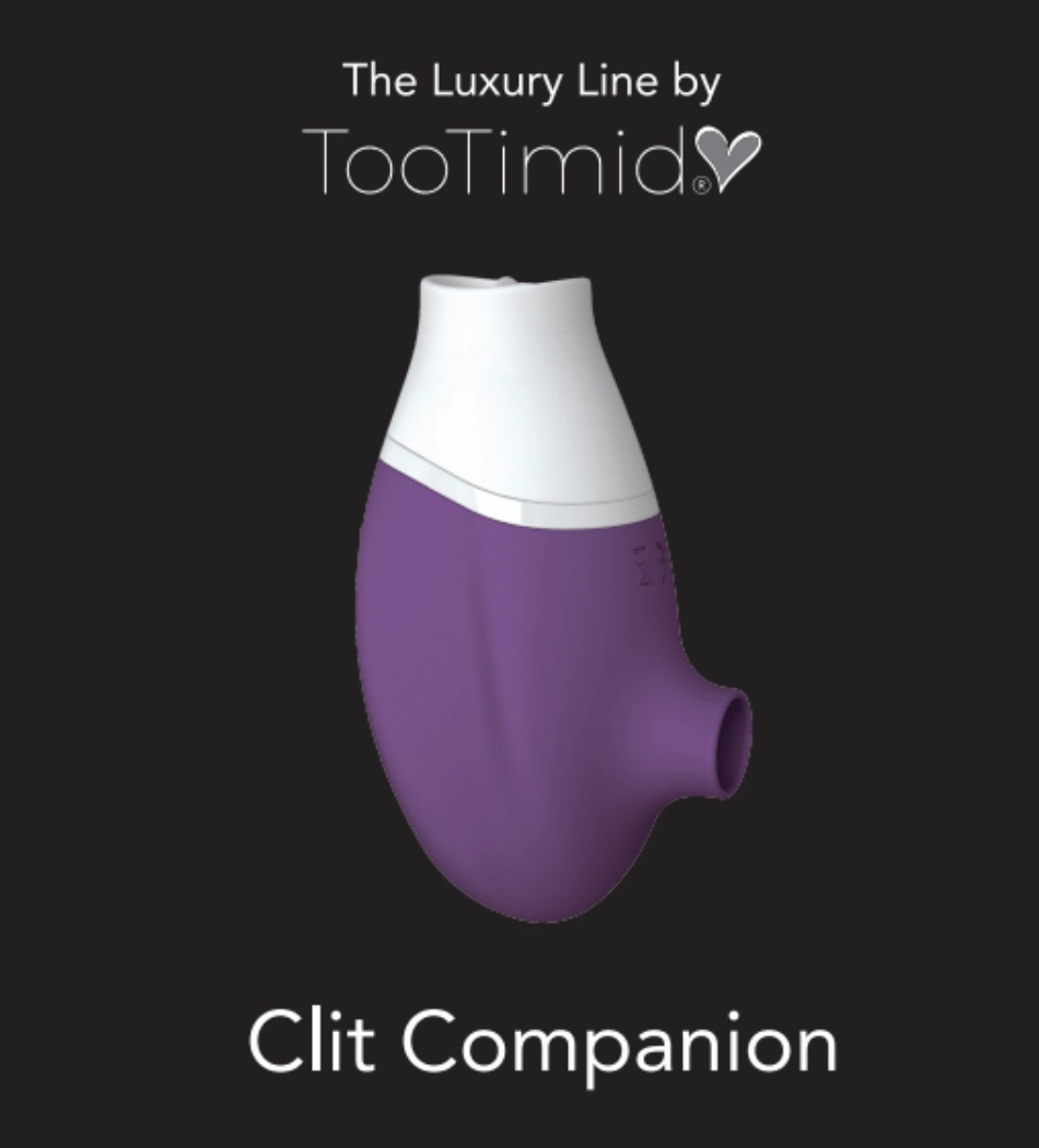 Clit Companion Flickering Tongue & Air Pulse Clitoral Stimulator