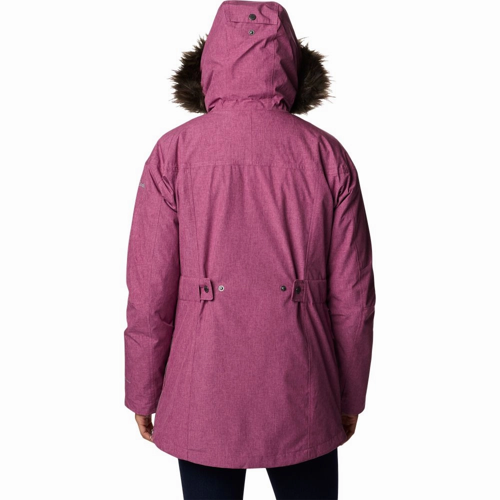 Columbia Payton Pass Interchange Jacket for Ladies - Marionberry Heather - M